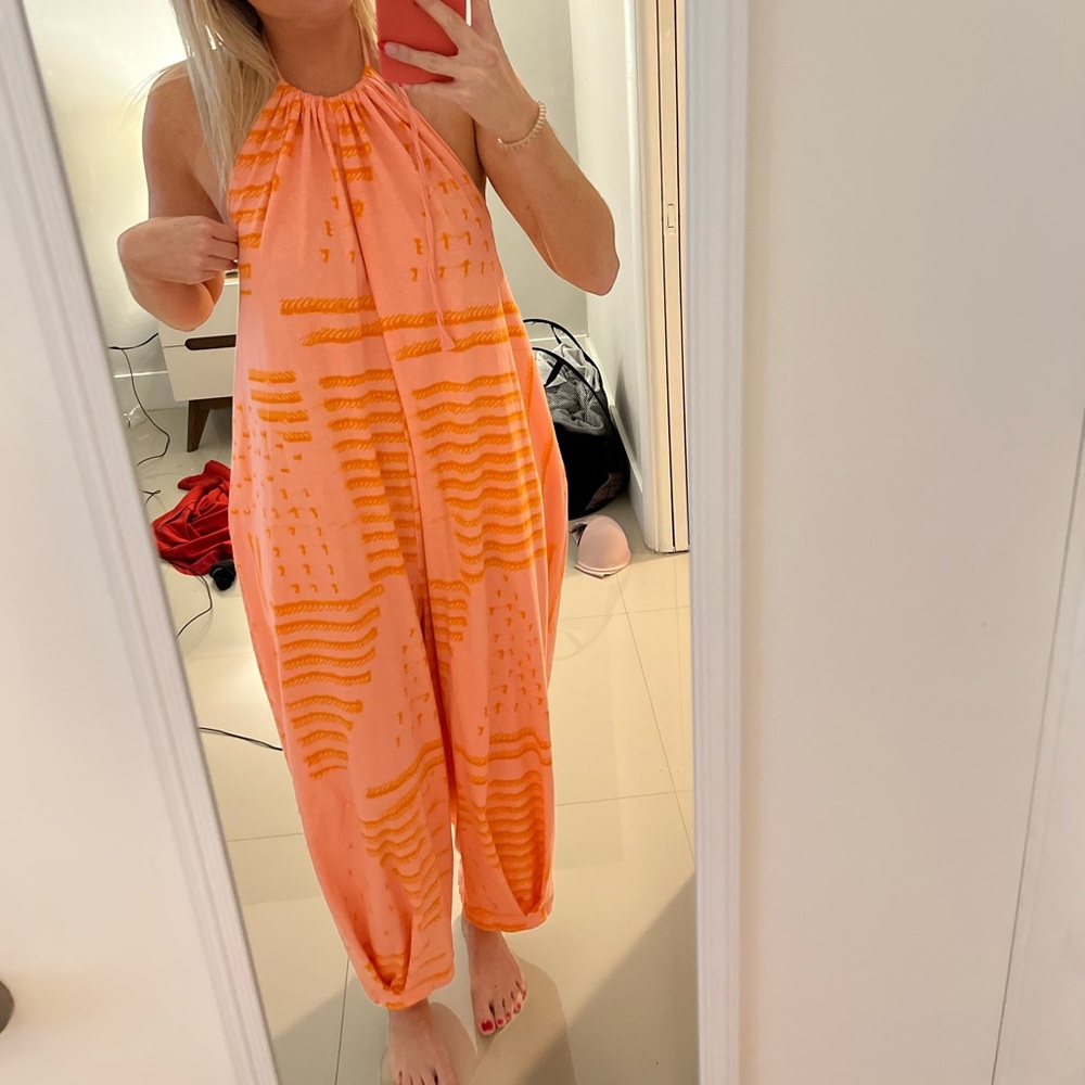 Free people jumpsuit, size medium